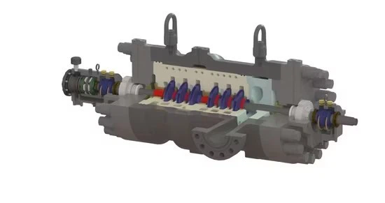 ODM Verticaljoint Surface Middle Pressure Haishi High Submersible Hydraulic Vacuum Diesel Pump factory